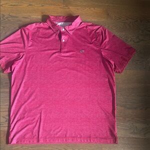 Vineyard Vines red Polo Shirt Classic Style